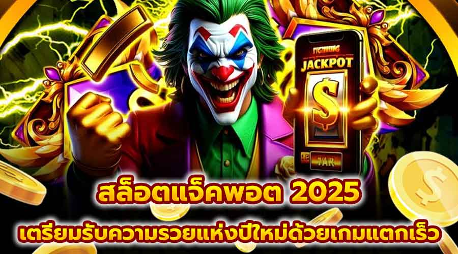 สล็อตแจ็คพอต 2025